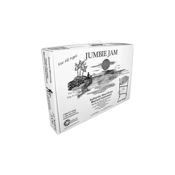 Jumbie Jam table top steel pan kit