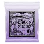 Ernie Ball CONCERT/ TENOR NYLON BALLEND UKE SET BLK WND LOW G