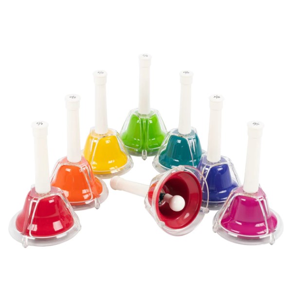 Percussion Plus combi hand bells set of 8