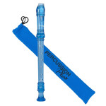Percussion Plus descant recorder - Transparent blue